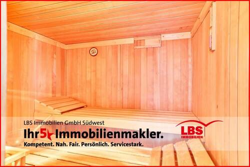 Sauna im Untergeschoss - 