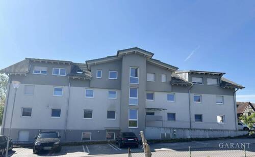 Frontansicht - Neuwertige 3,5 Zimmer-Wohnung in ruhiger Lage von Bad Rappenau-Babstadt