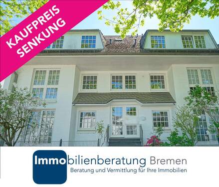 Immobilienberatung Bremen GmbH - 2-Zimmer bezugsfreie und barrierearme Eigentumswohnung mit Terrasse