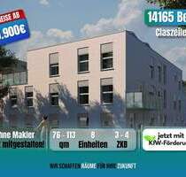 ++BESTPREIS++ NEUBAU 3 ZKB MIET-ENERGIESPAREND altersgerecht in begehrter Lage Berlin-Zehlendorf