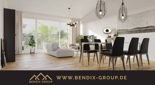 Wohnbeispiel - Lichtdurchflutete 4-Zimmerwohnung mit Balkon I Gehobene Ausstattung mit Liebe zum Detail!