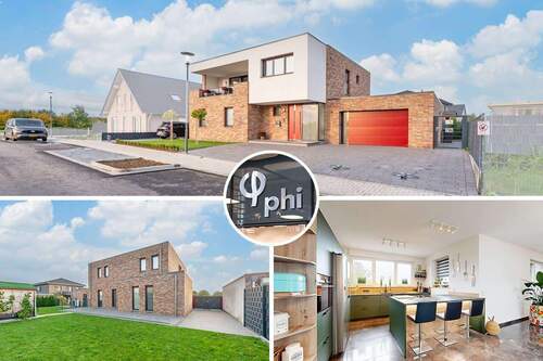 Immobilien-Übach-Palenberg-Haus-Kaufen-PW177-Grid-02 - PHI AACHEN - Neuwertiges Architektenhaus mit Garage und Balkon in ruhiger Lage von Übach-Palenberg!
