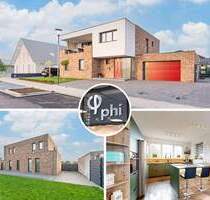 PHI AACHEN - Neuwertiges Architektenhaus mit Garage und Balkon in ruhiger Lage von Übach-Palenberg!