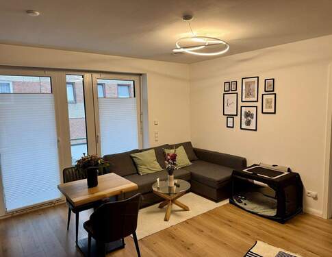 Wohnzimmer - Etagenwohnung mit 48,70 m&sup2; in Pinneberg zum Kaufen