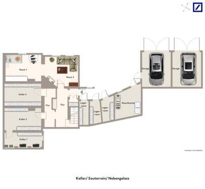 Keller/ Souterrain & Nebengelass - 