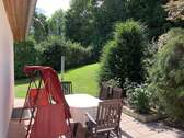 Blick in den Garten - 5 Zimmer Einfamilienhaus zum Kaufen in Blankenburg