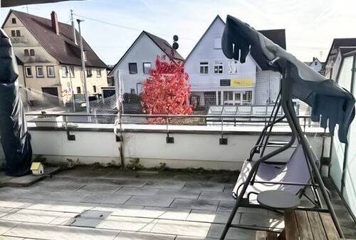 Balkon - 3 Zimmer Etagenwohnung in Marbach am Neckar / Rielingshausen