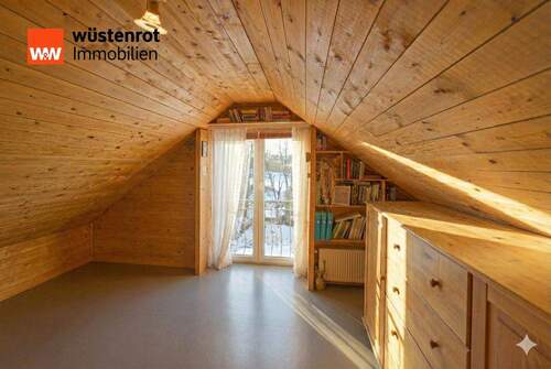 Schlafzimmer mit KI beräumt - 