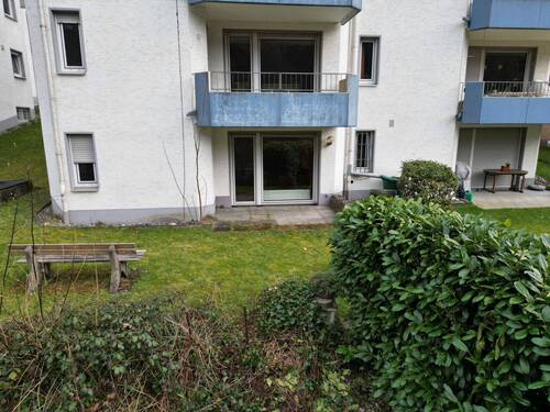 Ansicht Balkon und Terrasse - 4 Zimmer Etagenwohnung zum Kaufen in Gummersbach