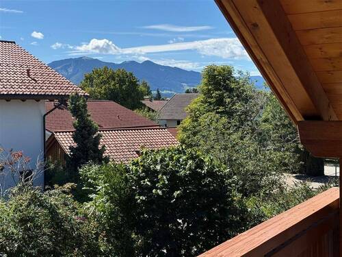 Südbalkon mit Hörnleblick - 