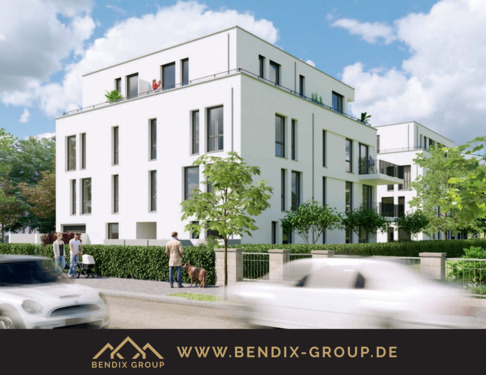 Wohnbeispiel - Schicke Terrassenwohnung I 3 Zimmer am Großen Garten I Modern & hochwertig I Bezugsfertig Erstbezug