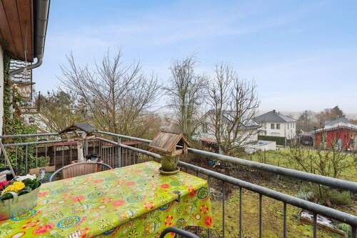 Ausblick vom Balkon - 