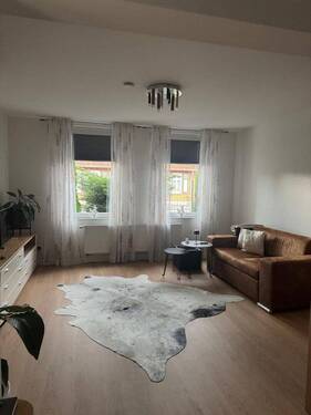 Wohnzimmer - Etagenwohnung mit 100,00 m&sup2; in Winsen Aller zur Miete