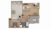 Grundriss Wohnung - 
