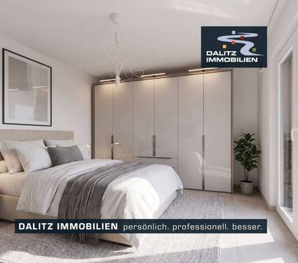 Schlafzimmer - Penthouse mit Panorama (vermietet)