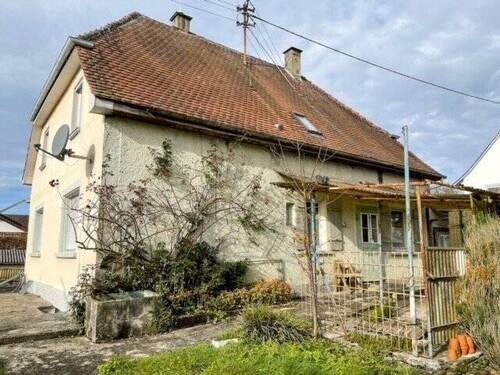 Außenansicht hinten - 7 Zimmer Einfamilienhaus zum Kaufen in Hohenfels-Liggersdorf