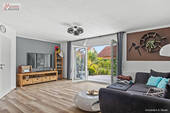 Wohnzimmer - 4 Zimmer Einfamilienhaus zum Kaufen in Niederschönenfeld