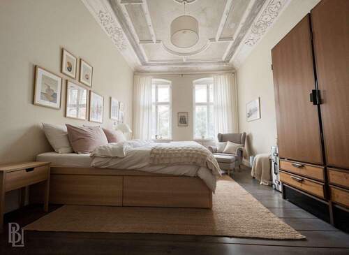 Schlafzimmer - Etagenwohnung mit 110,00 m&sup2; in Berlin zum Kaufen