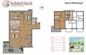 Grundriss und Lage Wohnung 8 - 