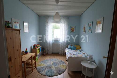 Kinderzimmer KI -möbliert - 