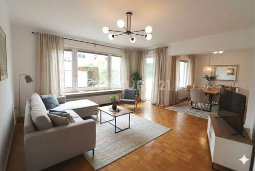 Wohn-Esszimmer , KI-verändert - Etagenwohnung mit 93,00 m&sup2; in Wolfenbüttel zum Kaufen