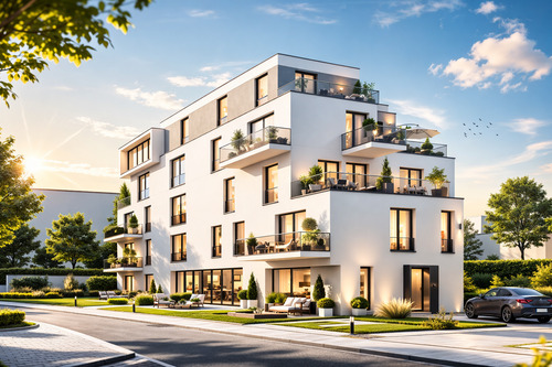 Visualisierung: Hausansicht - 2 Zimmer Etagenwohnung in Berlin