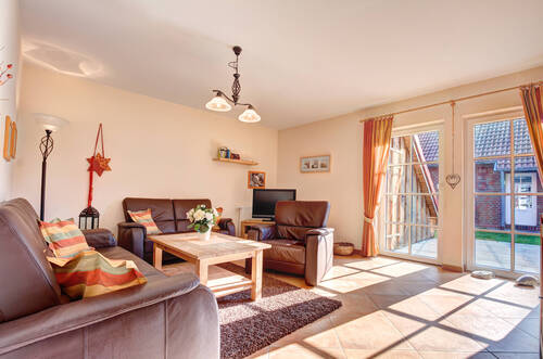 Wohnzimmer, Wattenring 47 - 4 Zimmer Doppelhaushälfte in Butjadingen