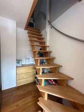 Treppe ins Studio - 