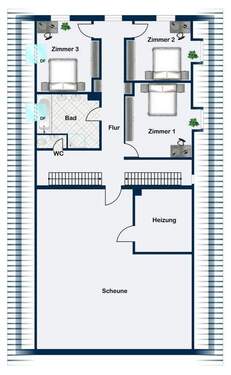 Obergeschoss mit Scheune - 