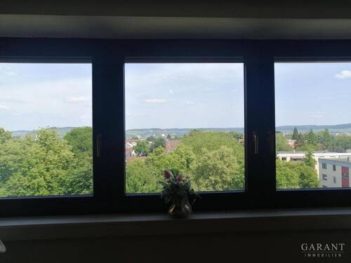 Blick aus Schlafzimmer 2 - 