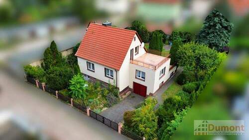 Luftaufnahme - 5 Zimmer Einfamilienhaus in Merseburg