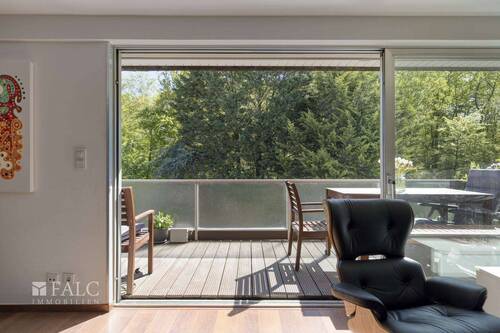 Blick Balkon - 3 Zimmer Etagenwohnung in Köln
