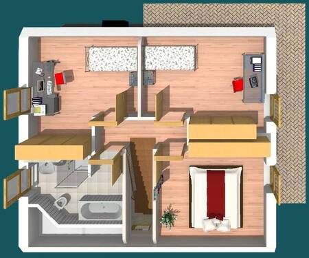 DUMAX SD 106 - OG-3D - 4 Zimmer Einfamilienhaus in Wagenfeld