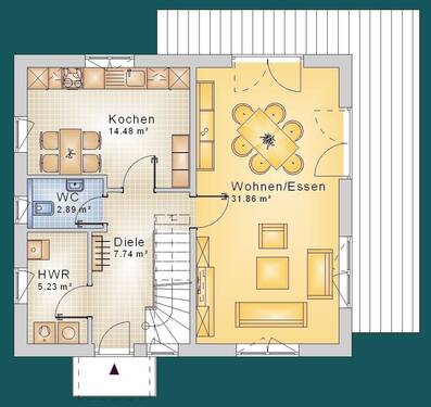 DUMAX SD 106 - EG - Einfamilienhaus mit 106,00 m&sup2; in Wagenfeld zum Kaufen