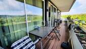 Balkon Wohnseite - Bild 3 - !!! ImmoPoint !!! ALTENGERECHTES Wohnen mit SCHWIMMBAD + SAUNA + BALKON + TERRASSE + 2 GARAGEN ... !!!
