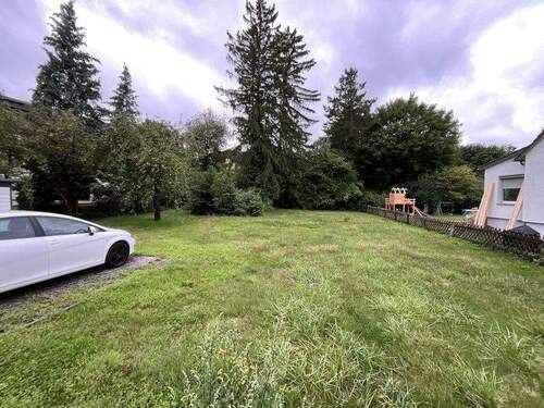 Blick ins Grundstück - 