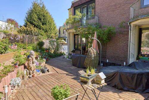 Terrassierter Gartenbereich - 