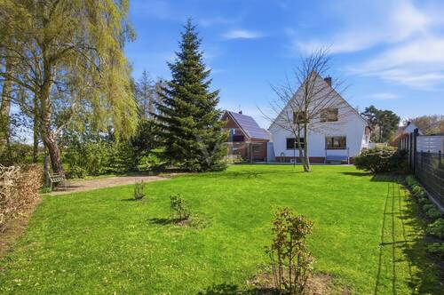 Haus aus Garten-Sicht - 