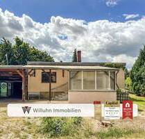 Platz für etwas Neues und perfekt zum Ausbauen: Bungalow mit idyllischem Grundstück! - Taucha