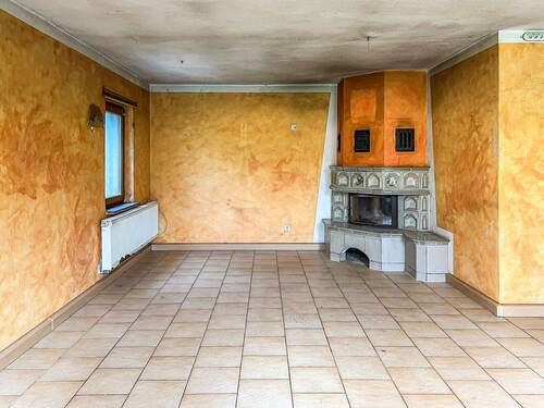Wohnzimmer mit Kamin - 