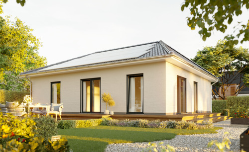 Gartenansicht - 3 Zimmer Bungalow zum Kaufen in Sülstorf