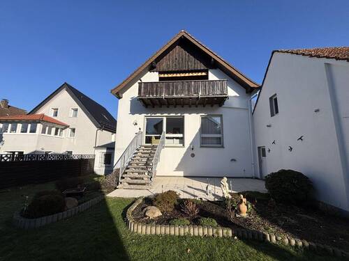 Terrasse - Mehrfamilienhaus, Wohnhaus mit 203,10 m&sup2; in Detmold / Hiddesen zum Kaufen