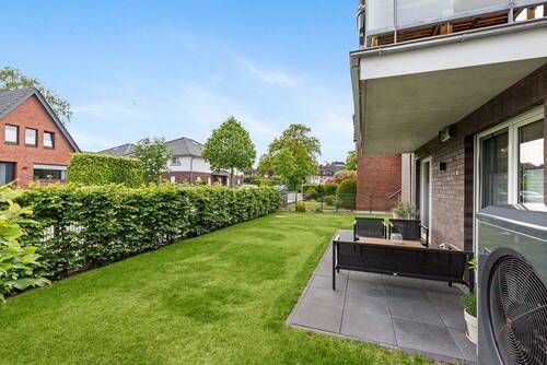 Terrase - NEU: Bezugsfreie 2-Zimmer-Wohnung mit Terrasse in ruhiger Wohnlage I Einbauküche I ohne Provision