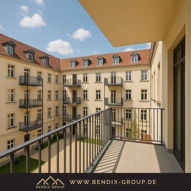 Wohnbeispiel - Denkmalpalais Linden - stilvoll wohnen im sanierten Gründerzeitdenkmal in Leipzig-Lindenau