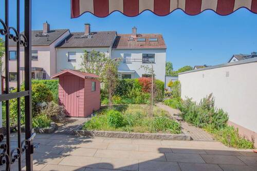 Terrasse mit Garten - 
