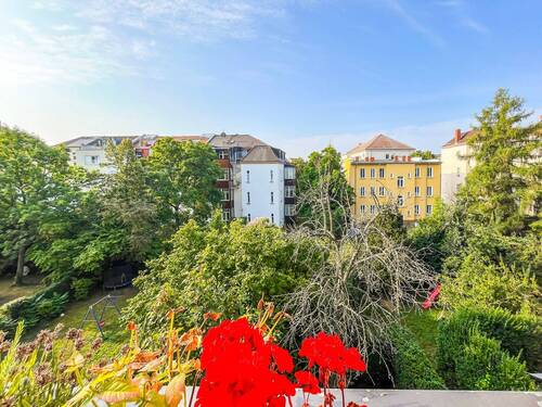 Blick vom Balkon - 