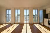 Wohnbereich - Etagenwohnung mit 38,50 m&sup2; in Berlin zur Miete