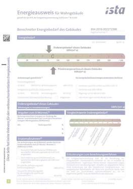 Energieausweis - 