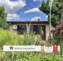 Gemütlicher Bungalow mit idyllischem Grundstück: Perfekt zum Ausbauen und Platz für etwas Neues! - Taucha