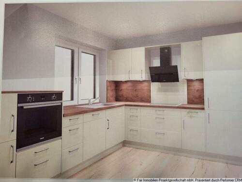 Küchenansicht 2 - 3 Zimmer Etagenwohnung zur Miete in Nottensdorf